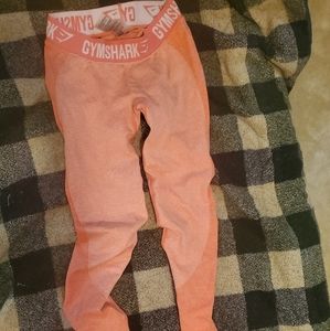 Gymshark peachy pink leggings
